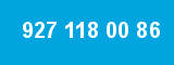 927 118 00 86